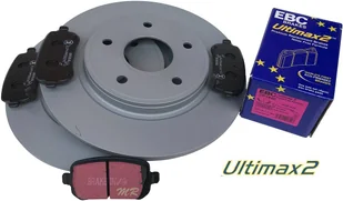 Tylne klocki Ultimax2 + tarcze hamulcowe 305mm EBC seria PREMIUM Chrysler Voyager Town Country 2008- - Tarcze hamulcowe - miniaturka - grafika 12