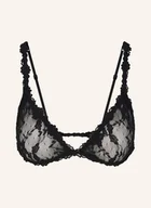 Biustonosze - Skims Biustonosz Trójkątny Stretch Lace schwarz - miniaturka - grafika 1