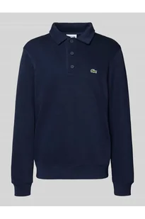 Bluza o kroju regular fit z czystej bawełny - Lacoste - Bluzy męskie - miniaturka - grafika 1