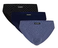 Majtki męskie - SLIPY ATLANTIC 3MP-100/02 JZ23 (kolor czarny, rozmiar M) - miniaturka - grafika 1