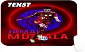 Podkładki pod mysz - PODKŁADKA POD MYSZKĘ Z NADRUKIEM JAMAL MUSIALA PREZENT -TEKST -29X36 - miniaturka - grafika 1
