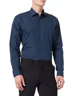 Koszule męskie - Seidensticker Męska koszula biznesowa, granatowy, 39 - miniaturka - grafika 1