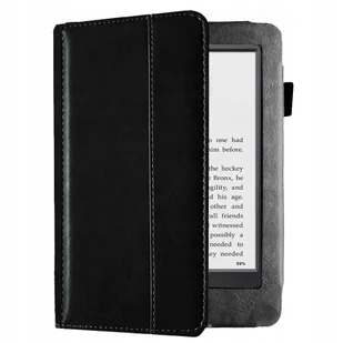 IRIS Pokrowiec etui okładka na czytnik Kindle Paperwhite 1 2 3 z eko-skóry czarny - Etui do czytników e-book - miniaturka - grafika 1