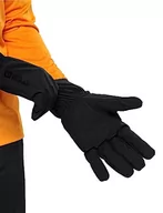 Rękawiczki - Jack Wolfskin Unisex Highloft Glove rękawiczki, czarne, XL - miniaturka - grafika 1