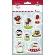 Pozostałe akcesoria dla plastyków - Titanum Naklejki Wypukłe Miękkie Kule Śnieżne Craft-fun Series - miniaturka - grafika 1