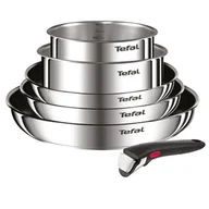 Zestawy garnków i patelni - Zestaw patelni TEFAL Ingenio COOK EAT (6 elementów) - miniaturka - grafika 1