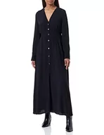 Sukienki - Sisley Sukienka damska, czarny 100, 40 - miniaturka - grafika 1