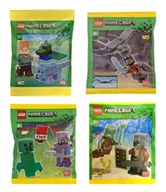 Klocki - Klocki LEGO Minecraft - Zestaw 4 Polybag - MC03 - miniaturka - grafika 1