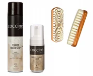 Środki do obuwia i ubrań - Komplet Impregnat Szczotka Pianka do Czyszczenia - miniaturka - grafika 1