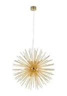 Lampy sufitowe - Markslojd Lampa wisząca Soleil 107752 złota nowoczesna oprawa wisząca 107752 - miniaturka - grafika 1