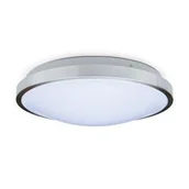 Lampy ogrodowe - Kobi Plafon E27 2x okrągły 34cm ROMERO (PHR) aluminium klosz mleczny IP20 (10) - miniaturka - grafika 1