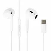 Słuchawki - SŁUCHAWKI EAR PHONE Z USB-C DOUSZNE Z MIKROFONEM - miniaturka - grafika 1