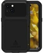 Etui i futerały do telefonów - LOVE MEI Etui pancerne + szkło Powerful do iPhone 15, czarne - miniaturka - grafika 1