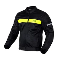 Odzież motocyklowa - OZONE MOTO Dart Kurtka motocyklowa męska | Tekstylna | Ochraniacze łokci i barków Poziom 1 | Elementy odblaskowe | Panele wentylacyjne z mesh | 4 Kieszenie - miniaturka - grafika 1