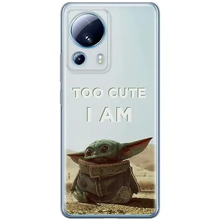 ERT GROUP etui na telefon Xiaomi 13 LITE/CIVI 2, case oryginalny i oficjalnie licencjonowany przez Star Wars, wzór Baby Yoda 004, optymalnie dopasowane, plecki z TPU - Etui i futerały do telefonów - miniaturka - grafika 1