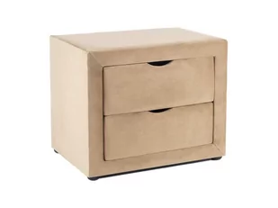 Szafka Nocna Et-002 Velvet Bluvel 28 Beżowy - Meble do sypialni - miniaturka - grafika 1