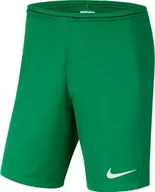 Spodnie sportowe męskie - Nike Spodenki męskie Park III zielone r. L (BV6855 302) - miniaturka - grafika 1