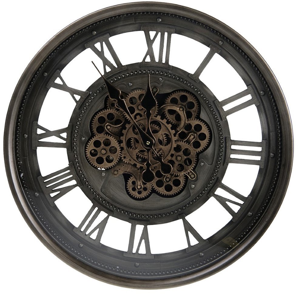 Zegar ścienny z mechanizmem szary 60cm