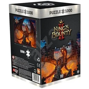 Kings Bounty II: Dragon puzzle 1000 elementów - Gadżety dla graczy - miniaturka - grafika 1