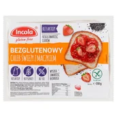 Chleb - Saluteo Chleb świeży z maczkiem bezglutenowy 350g Incola - miniaturka - grafika 1