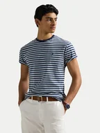 Koszulki męskie - Polo Ralph Lauren T-Shirt 710964720001 Niebieski Classic Fit - miniaturka - grafika 1