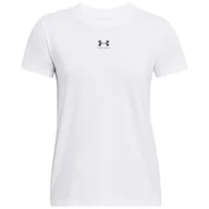 Koszulki sportowe damskie - Koszulka damska Under Armour Campus Core SS Rozmiar: S / Kolor: czerwony - miniaturka - grafika 1