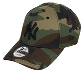 Czapki damskie - New Era Unisex dziecięca czapka chłopięca League Essential 940 New York Yankees czapka zielony Woodland Camo 4-6 Jahre - miniaturka - grafika 1