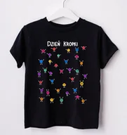 Koszulki dla dziewczynek - Koszulka dla dziecka na dzień kropki - w śmieszne kropki - WZÓR KROPKI24 - miniaturka - grafika 1