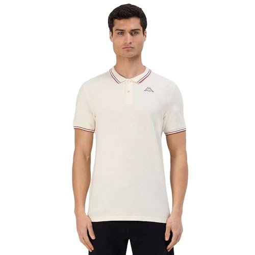 Kappa Polo Ezio 2 białe męskie, rozmiar L