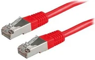 Patchcordy - Value Kabel S/FTP PiMF Patch Cord Cat.6 red 10m 21.99.1381-40 - miniaturka - grafika 1