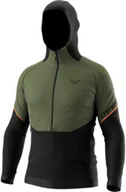 Kurtki i kamizelki sportowe damskie - DYNAFIT Kurtka do biegania Alpine Hybrid Jacket M Thyme - miniaturka - grafika 1