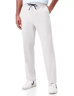 Spodenki męskie - HUGO Męskie spodnie Howie232X Extra-Slim-Fit z elastycznej bawełny, Light Beige272, 58 - miniaturka - grafika 1