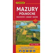 Atlasy i mapy - Wydawnictwo Compass Mazury Północne - Compass - miniaturka - grafika 1