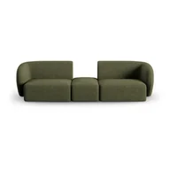 Sofy i kanapy - Pomarańczowa sofa 239 cm Shane – Micadoni Home - miniaturka - grafika 1