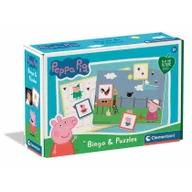 Gry planszowe - Clementoni Bingo Świnka Peppa 16737 - miniaturka - grafika 1