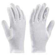 Rękawiczki - Bawełniane Rękawiczki dla Kosmetyczek Białe r.10 - miniaturka - grafika 1