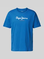 Koszulki męskie - T-shirt z nadrukiem z logo model ‘EGGO’ - miniaturka - grafika 1