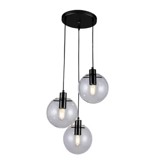 Light Prestige Puerto 3 wisząca czarna LP-004/3P BK - Lampy sufitowe - miniaturka - grafika 1