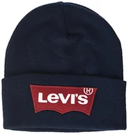 Czapki damskie - Levi's Męska czapka typu Batwing Beanie oversized, niebieski (Navy 228633-11-17), jeden rozmiar - miniaturka - grafika 1