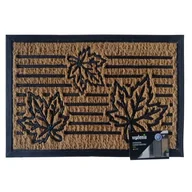 Wycieraczki - Wycieraczka Fred gumowo-kokosowa 60 x 40 cm kostki brązowy - miniaturka - grafika 1