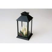 Oświetlenie świąteczne - Latarenka LED 14 x 14 x 28 cm czarny - miniaturka - grafika 1