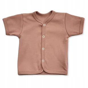 KAFTAN kaftanik 110 KOSZULKA bluzka ROZPINANA k/r dziecięca PUDER RÓŻ - Kaftaniki dla niemowląt - miniaturka - grafika 1