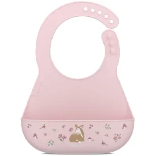 Mepal Śliniak silikonowy z kieszonką Mio Fairy Garden 108034565406 - Śliniaki i fartuszki - miniaturka - grafika 1