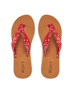 Klapki i japonki damskie - Roxy Japonki ARJL101175 Czarny - miniaturka - grafika 1