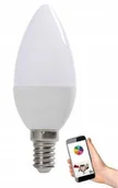 Systemy inteligentnych domów - ECOLIGHT Żarówka LED SMART E14 6W RGB Alexa Google - miniaturka - grafika 1