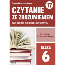 Czytanie ze zrozumieniem dla kl 6 SP Grażyna Małgorzata Nowak - Materiały pomocnicze dla uczniów - miniaturka - grafika 1