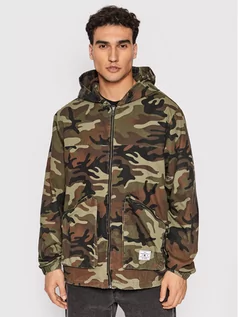 Kurtki męskie - DC Kurtka przejściowa Woodland Camo ADYJK03143 Zielony Regular Fit - grafika 1