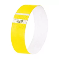 Bransoletki - SIGEL EB223 taśmy eventowe Super miękkie, neonowy żółty, 520 sztuk – wiele kolorów - miniaturka - grafika 1