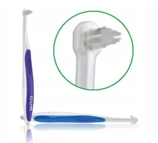 ELER PAWEŁ RUCIŃSKI SUNSTAR GUM END-TUFT Szczoteczka do zębów kątówka 1 szt 9073364 - Szczoteczki do zębów - miniaturka - grafika 2