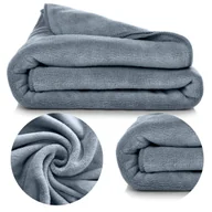 Ręczniki - Ręcznik IBEN 50x90 SZYBKOSCHNĄCY kąpielowy sportowy mikrofibra niebieski - miniaturka - grafika 1